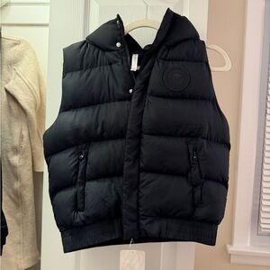 Fabletics Black Bristowe Puffer Vest NWT